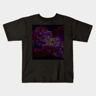 Black Panther Art - Glowing Edges 208 Kids T-Shirt